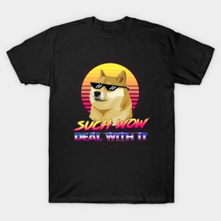 Such Wow - Deal With It! T-Shirt